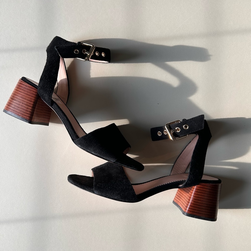 J. crew strap penny sandal black